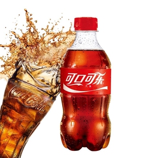 可口可乐300ml单瓶迷你小瓶装可乐碳酸汽水饮品热卖饮料夏季解暑