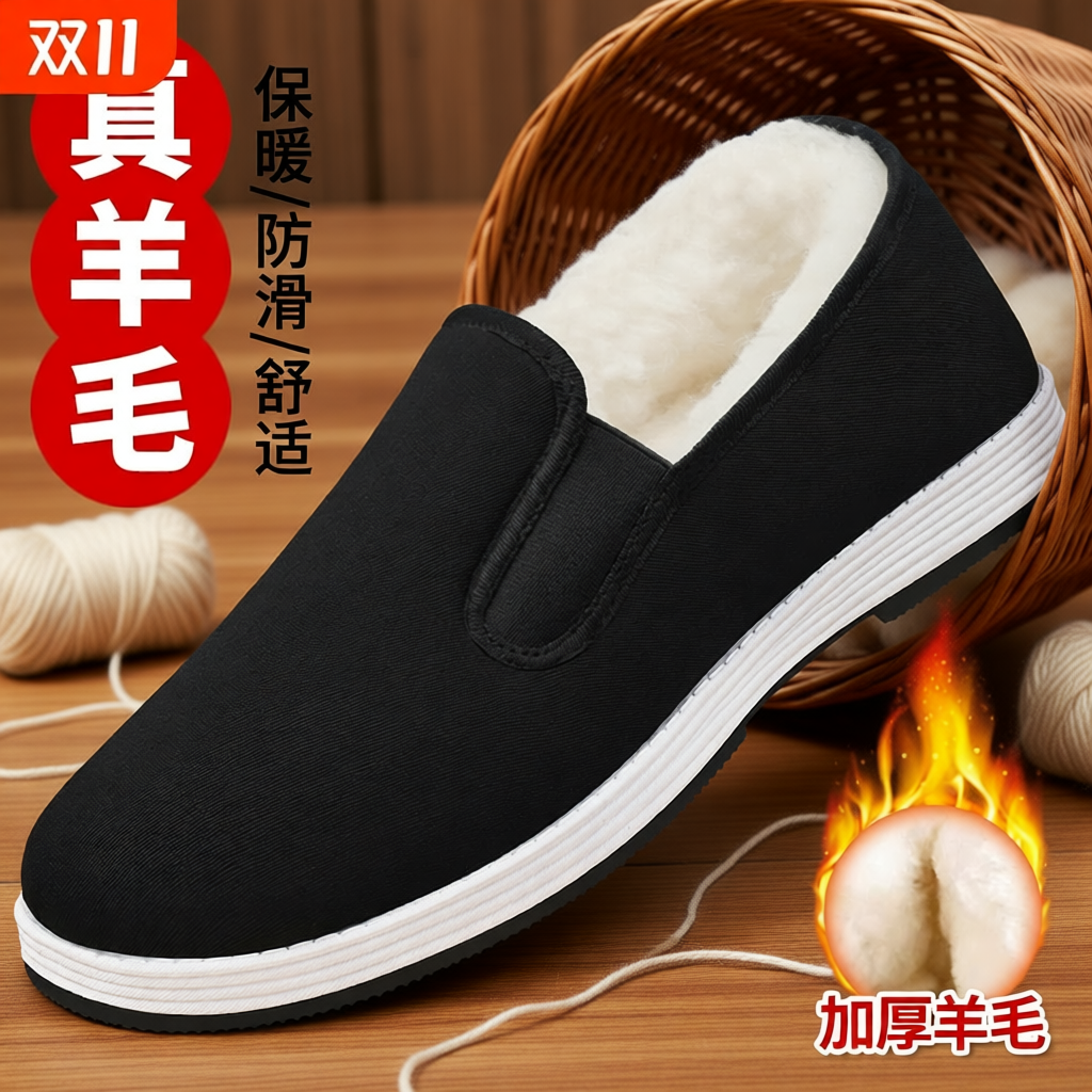 加绒老北京布鞋【厂家直销】