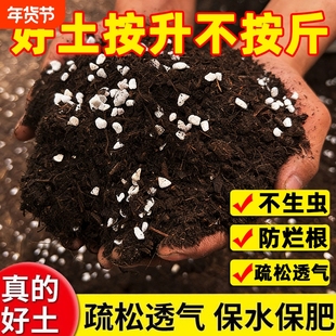 泥炭腐殖土牛羊粪发酵营养土养花种菜通用型疏松透气水培土壤种植