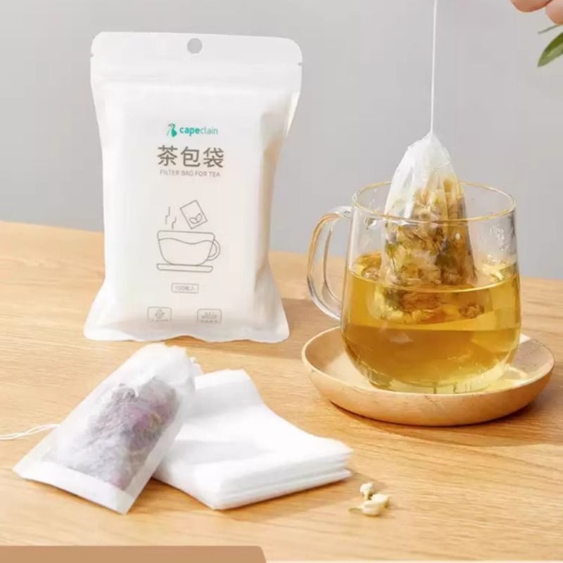 茶滤一次性茶包袋食品级玉米纤维茶叶包过滤袋网泡茶袋神器茶漏器
