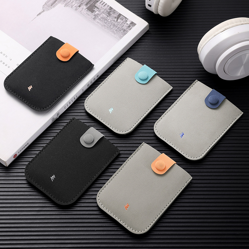 2025新款卡包超薄小巧便携高级感抽拉一片式随身迷你卡套小卡夹