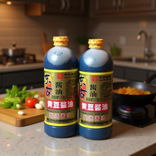 东古黄豆酱油650ml瓶黄豆酿造