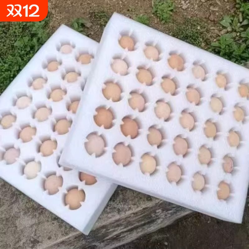 九华山竹林蛋农家散养土鸡蛋新鲜鸡蛋笨鸡蛋送货到家新鲜30枚60枚