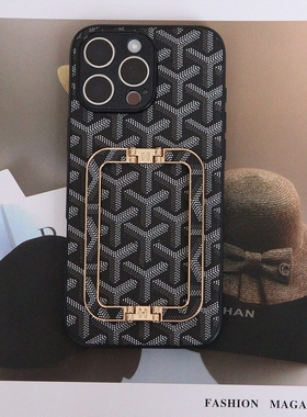 适用oppo K13手机壳K12pro支架K11X折叠式k9s复古k11男女k7x商务K10x小众k12简约k9s全包X12pro精孔保护套潮