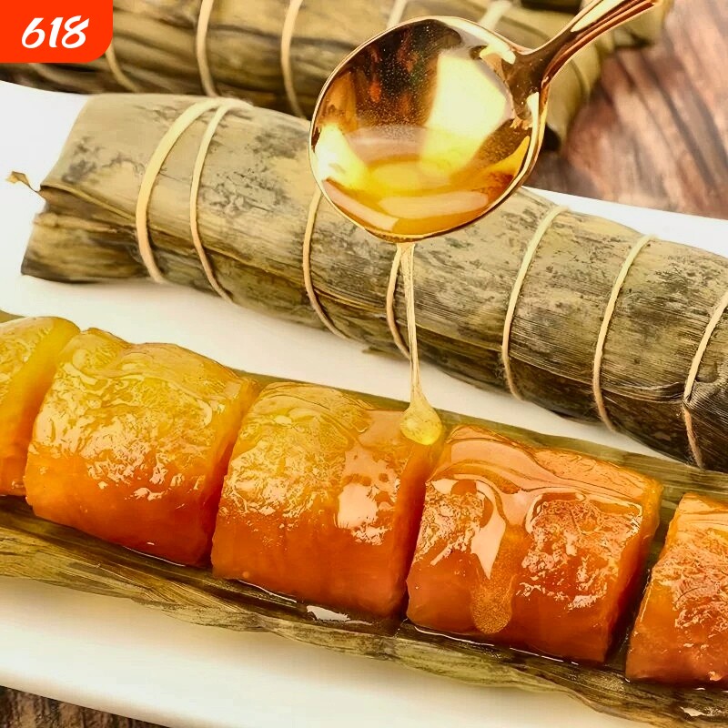广西粽子五花肉绿豆粽蛋黄板栗鲜肉大粽子真空袋装端午节特产团购