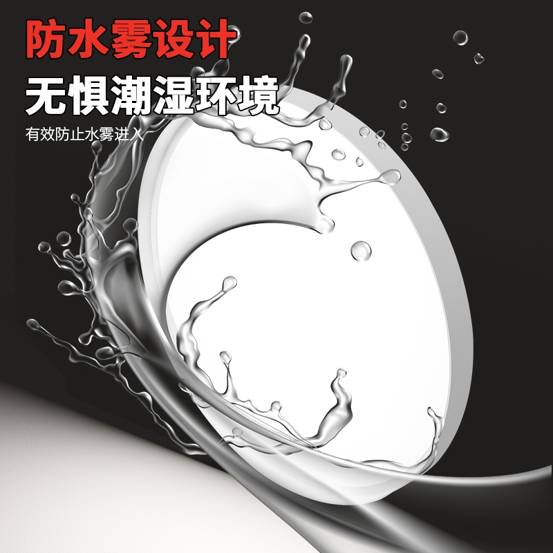 led三防吸顶灯超薄极简铁艺灯具