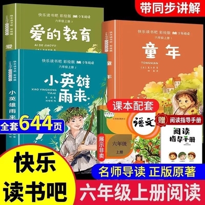 童年六年级必读课外书小英雄雨来
