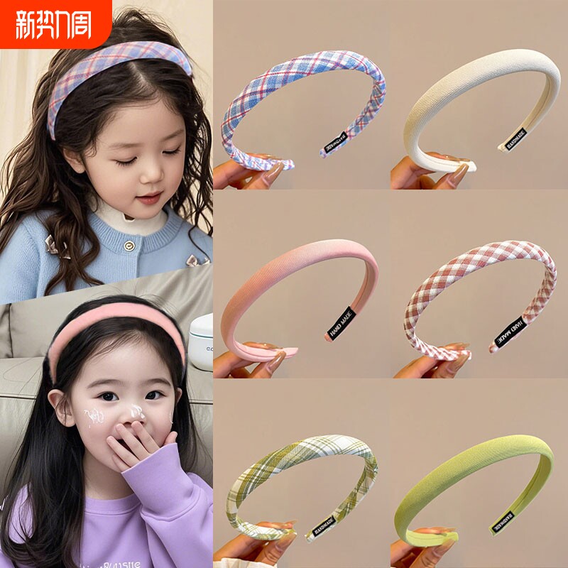 女儿童不勒头发箍2025新款发旅女童头箍女孩可爱发卡女孩头饰发窟