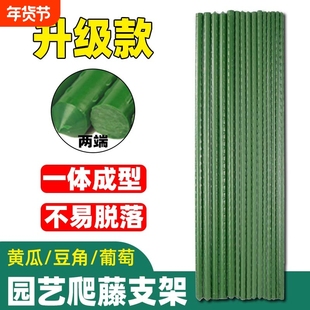 黄瓜爬藤架花架葡萄架子四季豆角蔬菜种植架西红柿支撑杆包塑钢管