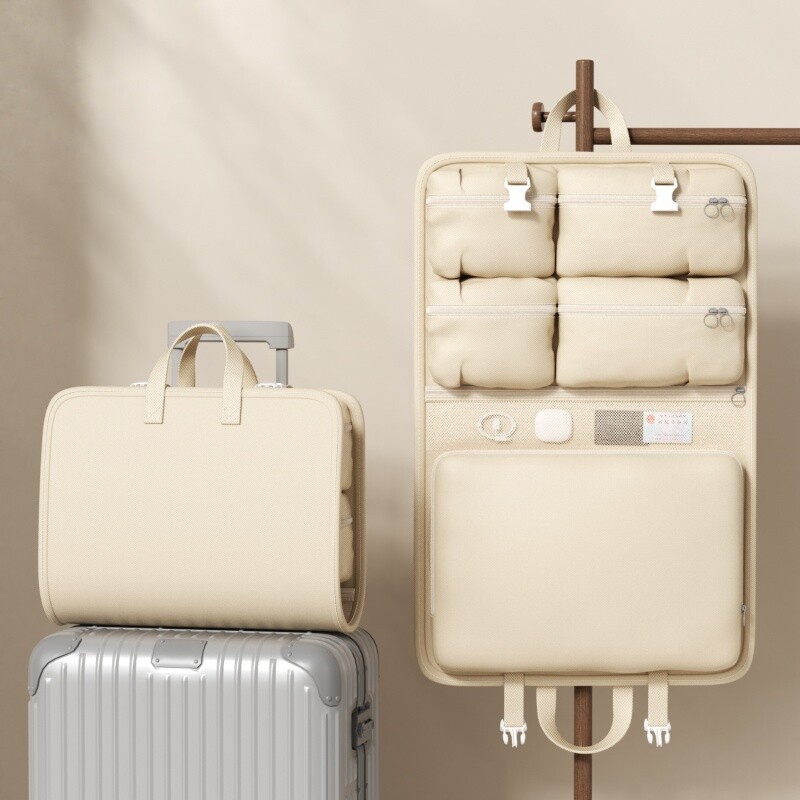 旅行收纳袋七合一衣物整理包内衣内裤分装袋出差旅游便携收纳包