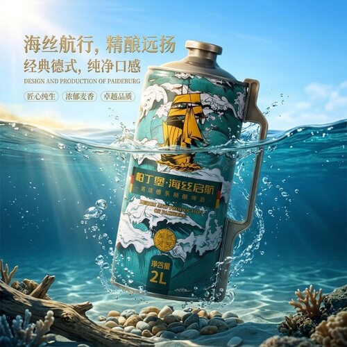 13°麦汁浓度精酿原装啤酒