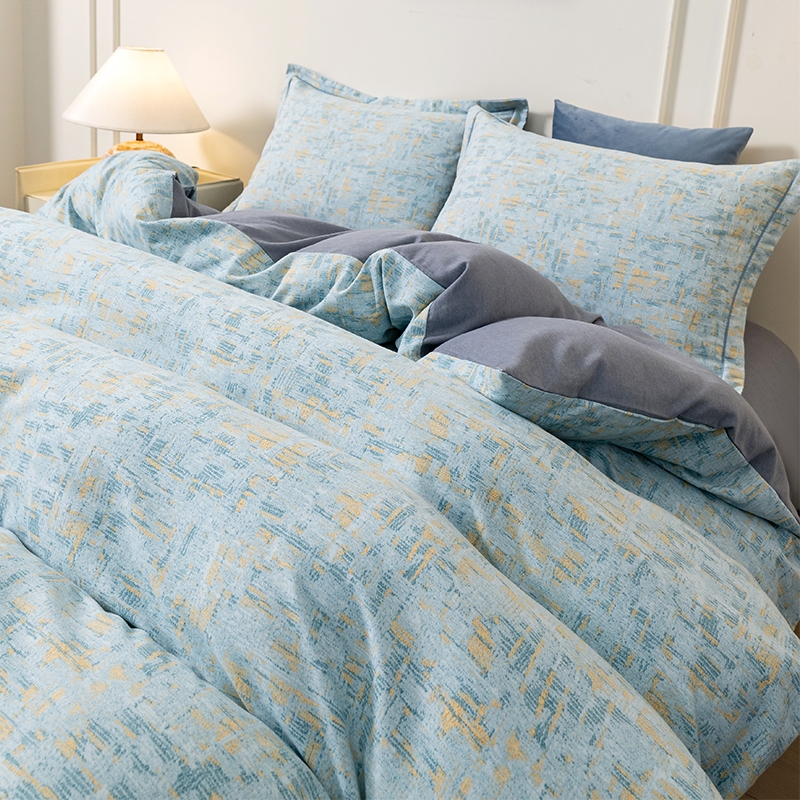 雅鹿加厚保暖磨毛床上四件套新款