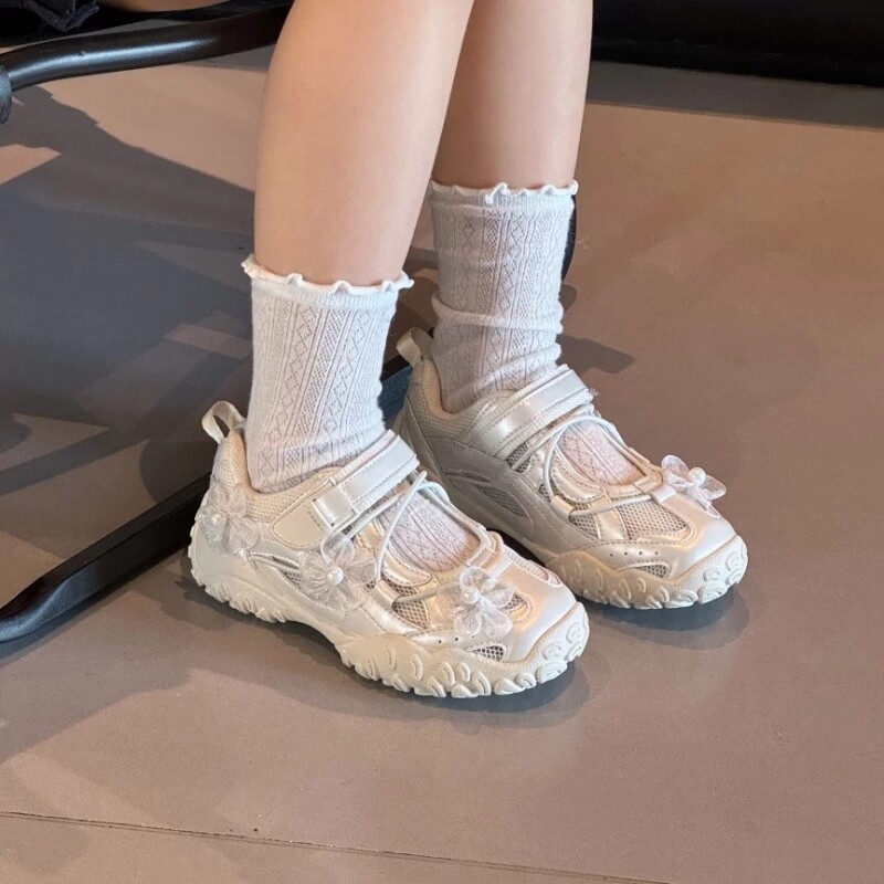 意尔康心选女童透气运动凉鞋图片