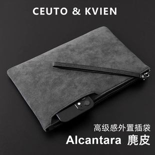 CEUTOKVIEN手包男士手机包手拿包商务信封包时尚手拎包休闲男款