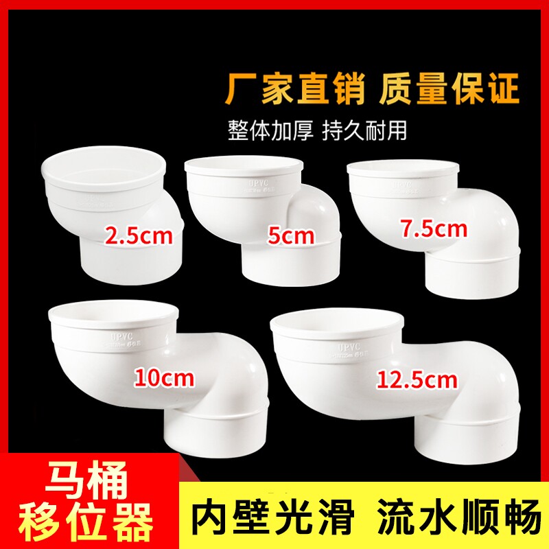 PVC一体式马桶移位器挖地坐便器