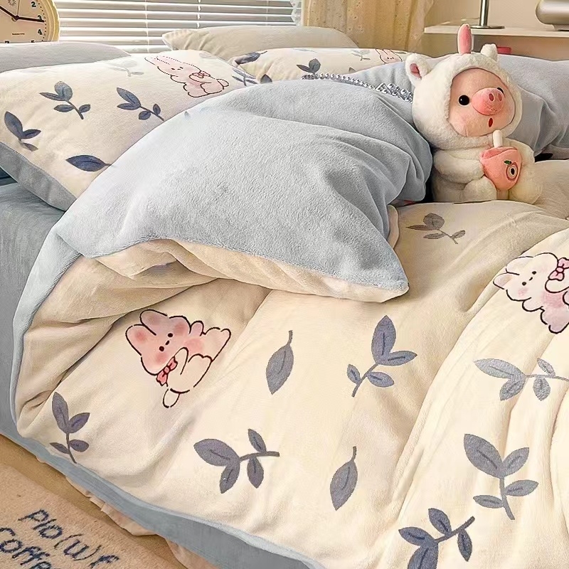 牛奶绒加厚四件套|超1.1万次加购