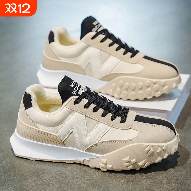 新百伦爆款加绒加厚保暖女鞋