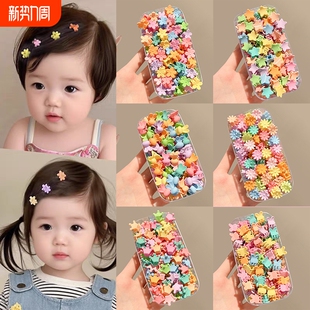 宝宝儿童女抓夹女童可爱刘海发夹小女孩发饰婴儿发卡头饰皇冠碎发