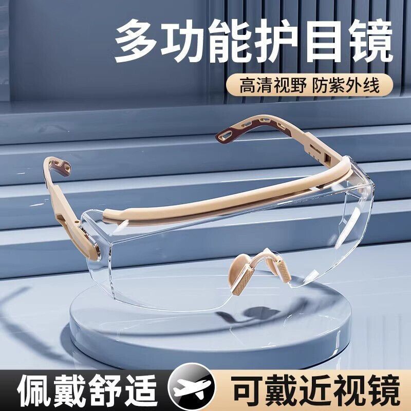 全封闭防风沙防灰尘护目镜图片