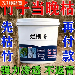 强力烂根竹子大树专用药粉剂杂草枯树王腐蚀根剂神器灌木杂树开荒