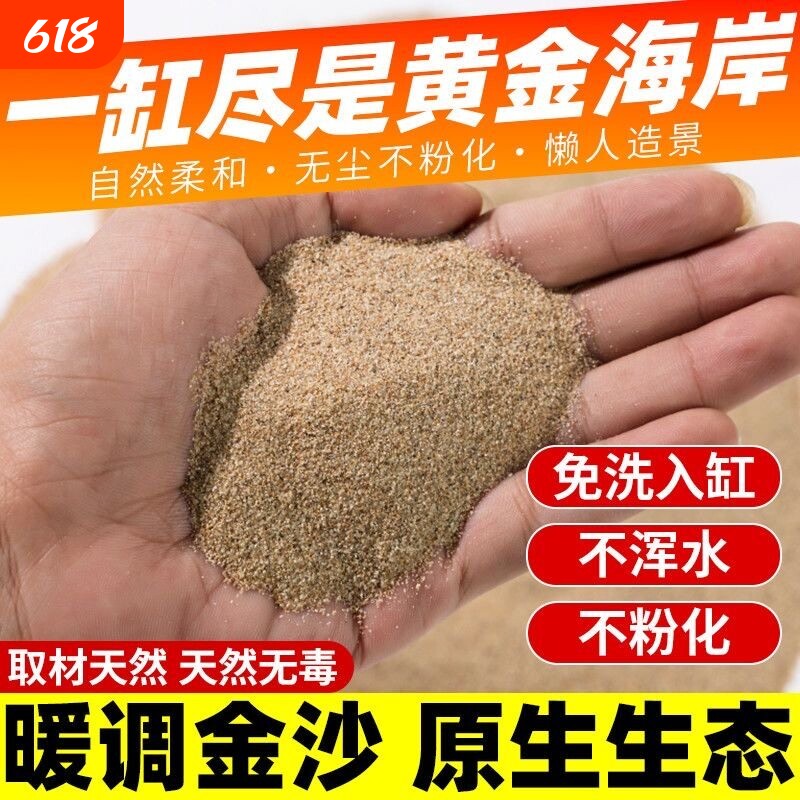 河沙粒精筛粗河砂多肉铺面石君子兰配土颗粒种植养花鱼缸造景底砂