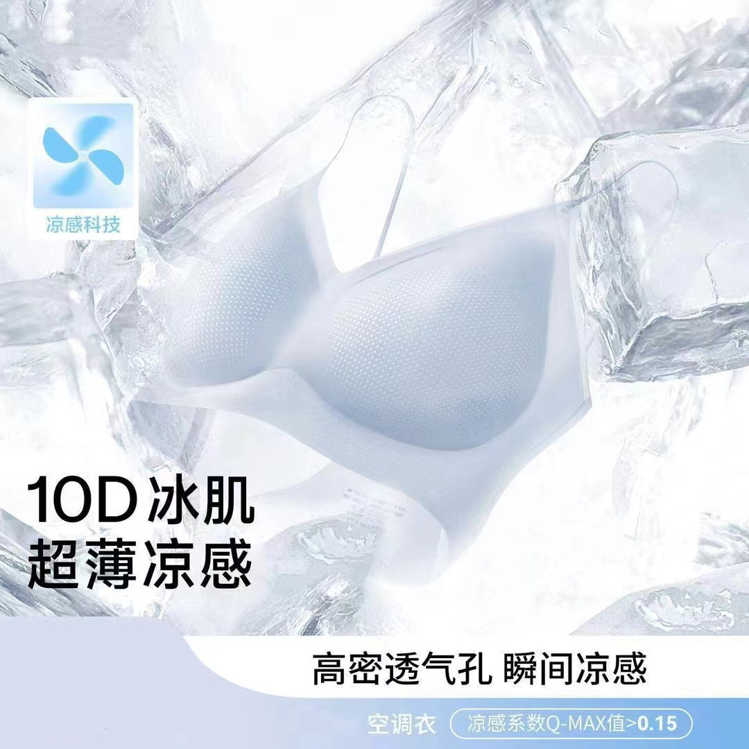 超薄小胸内衣女夏季无痕聚拢无钢圈透气冰凉裹胸抹胸背心式文胸罩