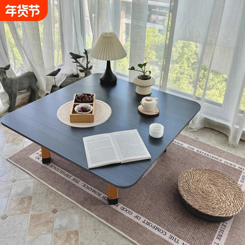 农村小炕桌东北老式家用吃饭桌折叠炕上的小桌子炕桌茶桌床上矮桌