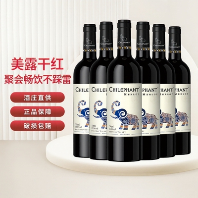智利进口美露干红葡萄酒