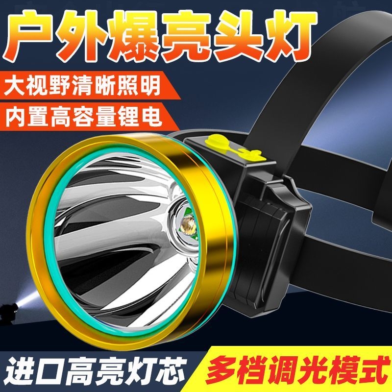 公牛适用LED头灯超亮远射