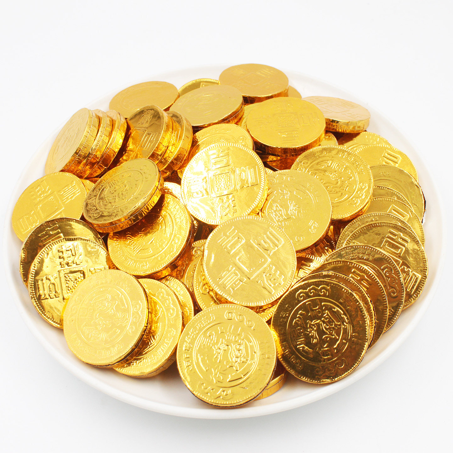 徐福记金币巧克力500g金元宝型婚庆喜糖年货（代可可脂）