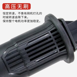 无刷水钻机高转速双离合188打孔D机电子离合恒定转速水磨机空调孔