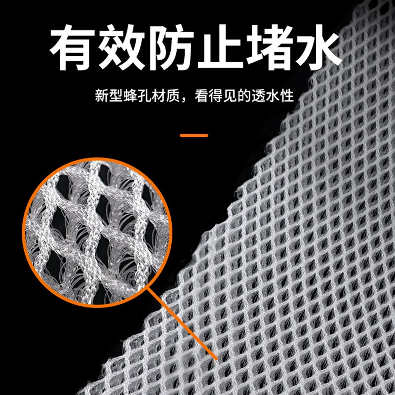 AC防堵水d克星蜂孔滤垫滤材鱼缸过滤箱粗细过滤棉高透水生化过滤