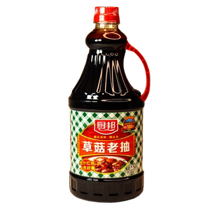 厨邦酱油草菇老抽1.25调味品