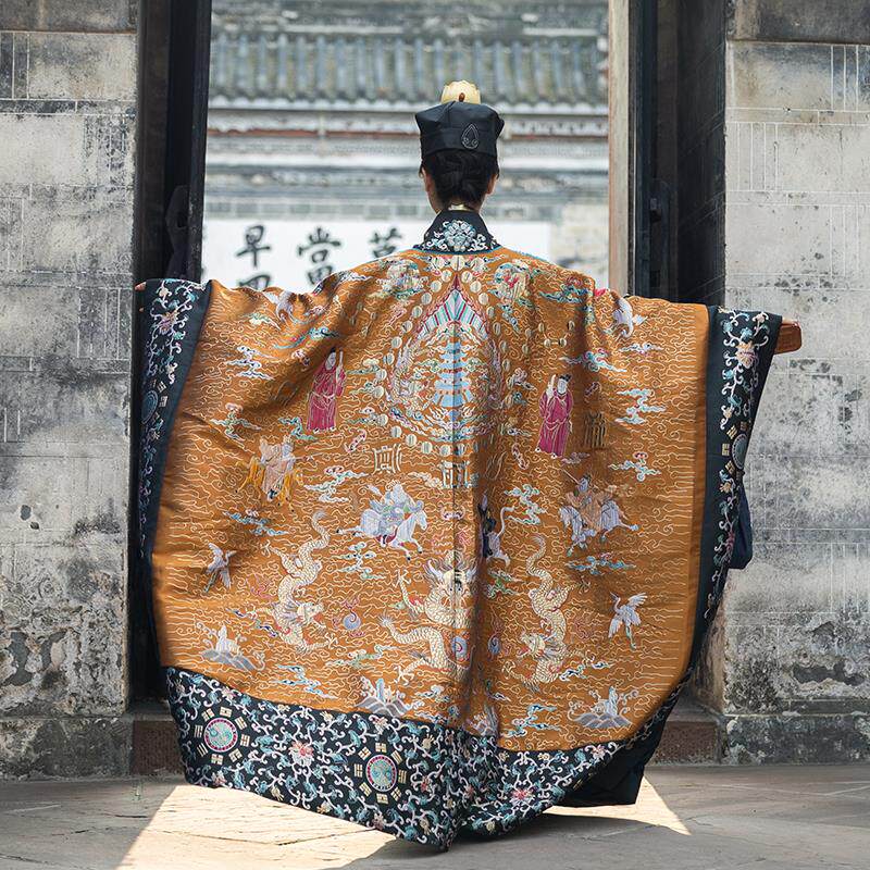 新款琳琅振响复原款四圣法衣清和赋道家高功法衣道士服霄台衣经衣