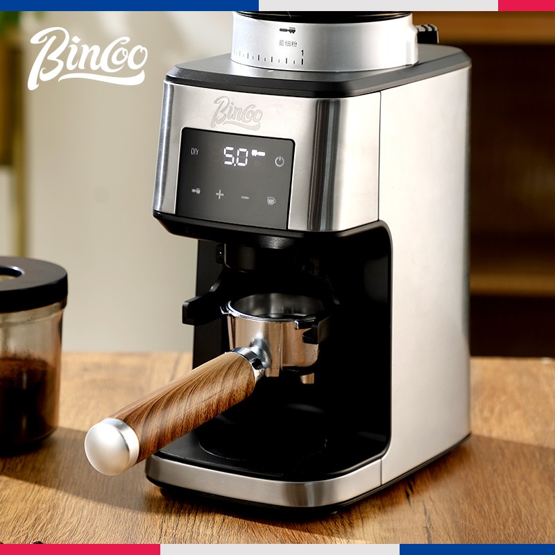 定制coo电动咖啡豆自动家用小型磨豆机研磨机手冲意式咖啡机磨粉