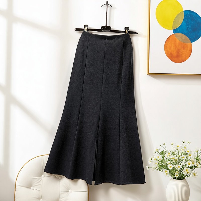 加大码韩版洋气开叉包臀鱼尾裙女2026春季新款高腰显瘦百搭半身裙,女装/女士精品,大码半身裙,淘宝优惠券,粉丝福利购,淘宝优惠卷