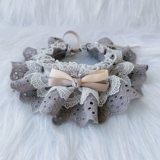 Шарф, слюнявчик, галстук-бабочка, аксессуар, чокер с бантиком, кружевной нагрудник