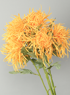 龙爪菊家居客厅样板间茶几假花