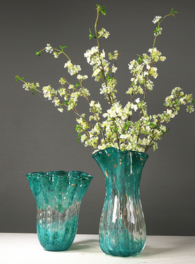 仿真绿植雪柳纸条假花客厅