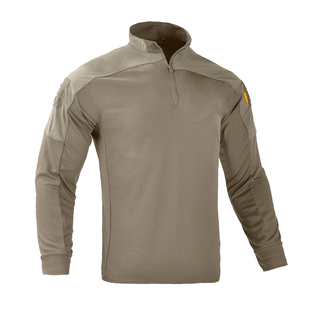 涵野户外先锋速干长袖 T恤柔软透气耐磨立领上衣战术 迷彩长袖