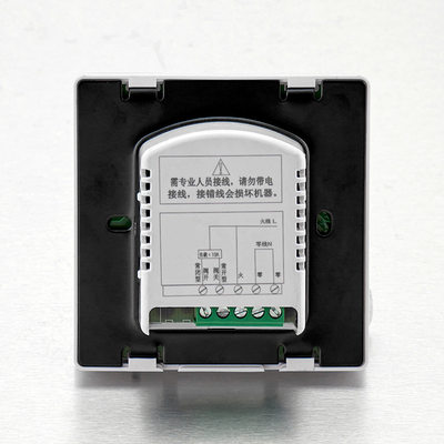 新液晶触摸开关 空调风地暖温控器 温度控制调节温控面板厂