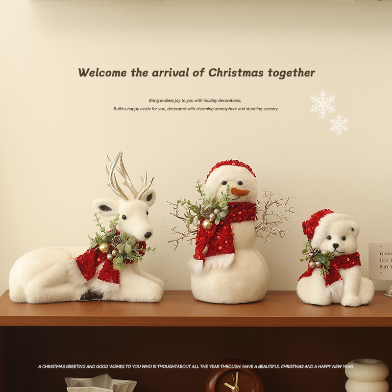 迷饰圣诞节装饰品卡通桌面小摆件