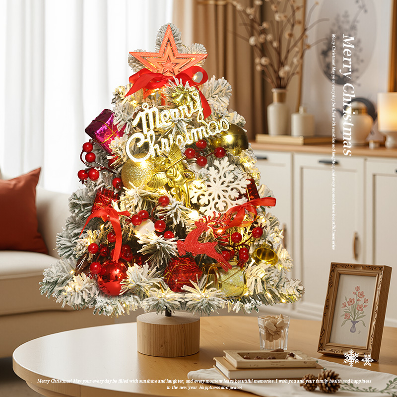 迷饰圣诞节装饰桌面圣诞树摆件