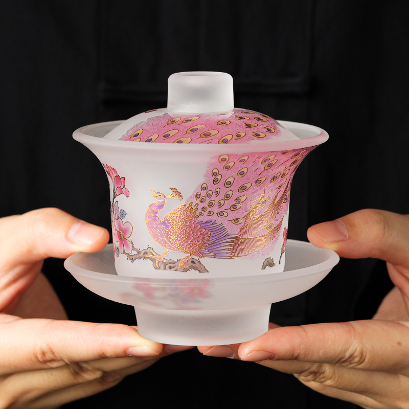 火山石釉金蔓雏菊陶瓷汉方壶茶壶过滤单壶泡茶壶2025新款茶水分离