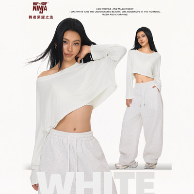 女街舞爵士舞慵懒风罩衫