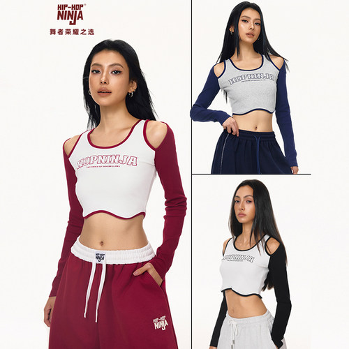 HIPHOPNINJA爆款辣妹爵士舞长袖