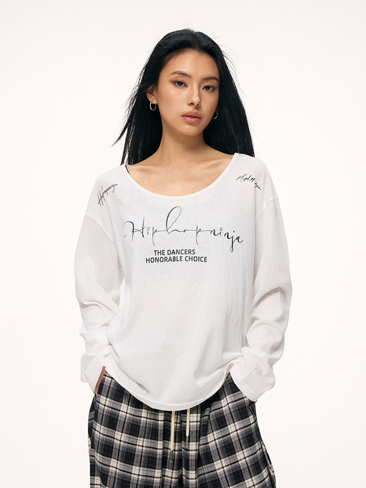 Unleash Your Groove: HipHop Ninja Loose Dance Long Sleeve Tee - Product image 3