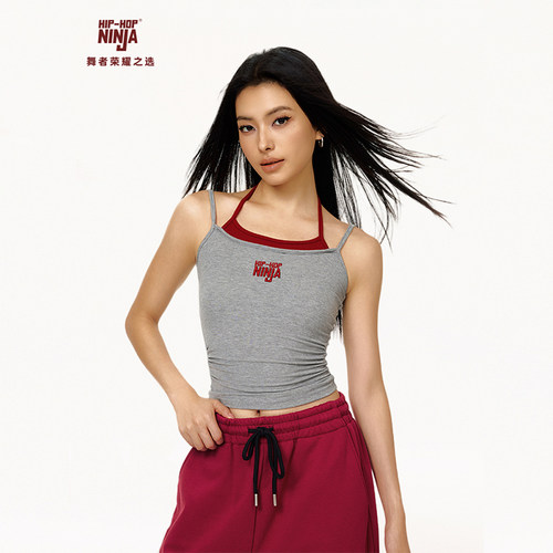 HIPHOPNINJA爵士街舞吊带背心