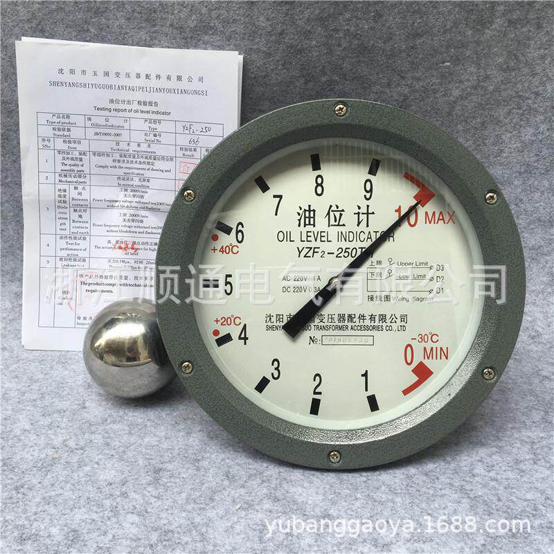 工厂直销油位表 YZF3-200 YZF3-250TH变压器油面显示器针式油位计