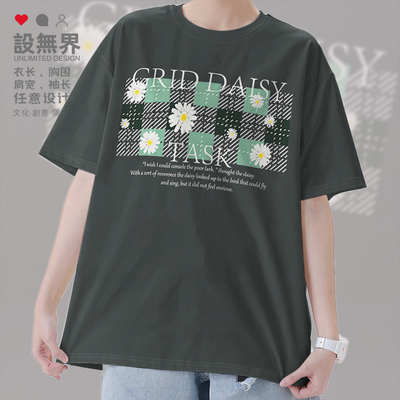 格子雏菊GRIDDAISY小清短袖T恤